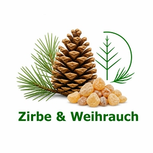 Zirbe und Weihrauch