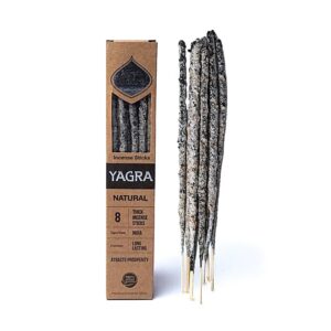 Sagrada Madre Natural – Yagra Räucherstäbchen Argentinien von Drechslerei und Holzbau Grimm von Drechslerei und Holzbau Grimm Feinstes traditionelles Räucherwerk für jeden einzelnen Tag. Handwerklich mit qualitativ hochwertigen, ausgesuchten Zutaten und mit großer Finesse und Liebe zum Detail hergestellt.